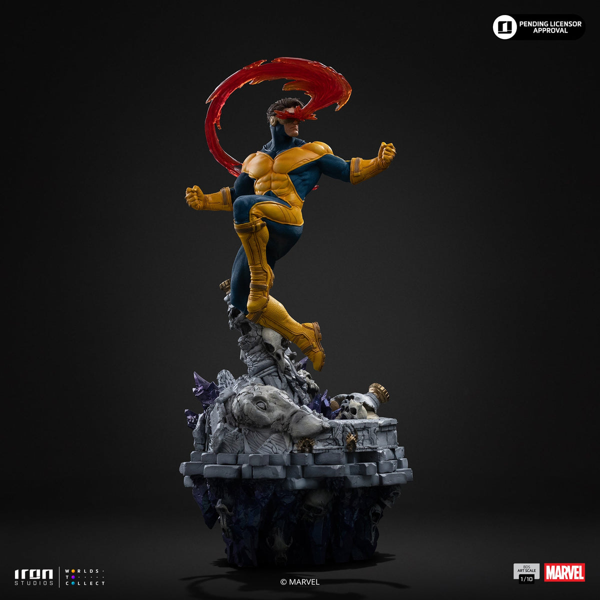 Cyclops Deluxe Infinity Gauntlet Diorama Art Scale 1/10 Display Statue - Iron Studios