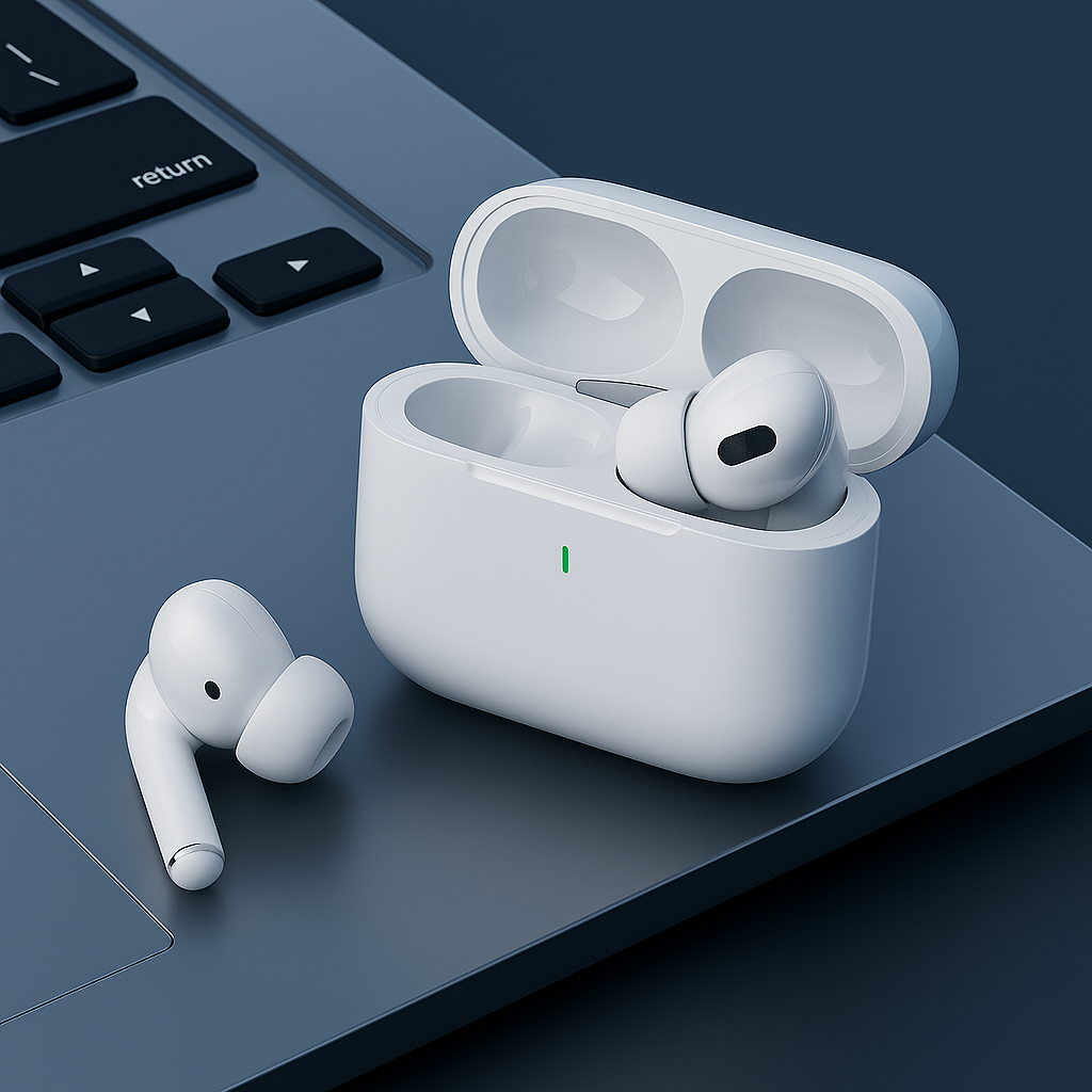 Draadloze Bluetooth-oordopjes met ANC, oplaadcase en USB-C