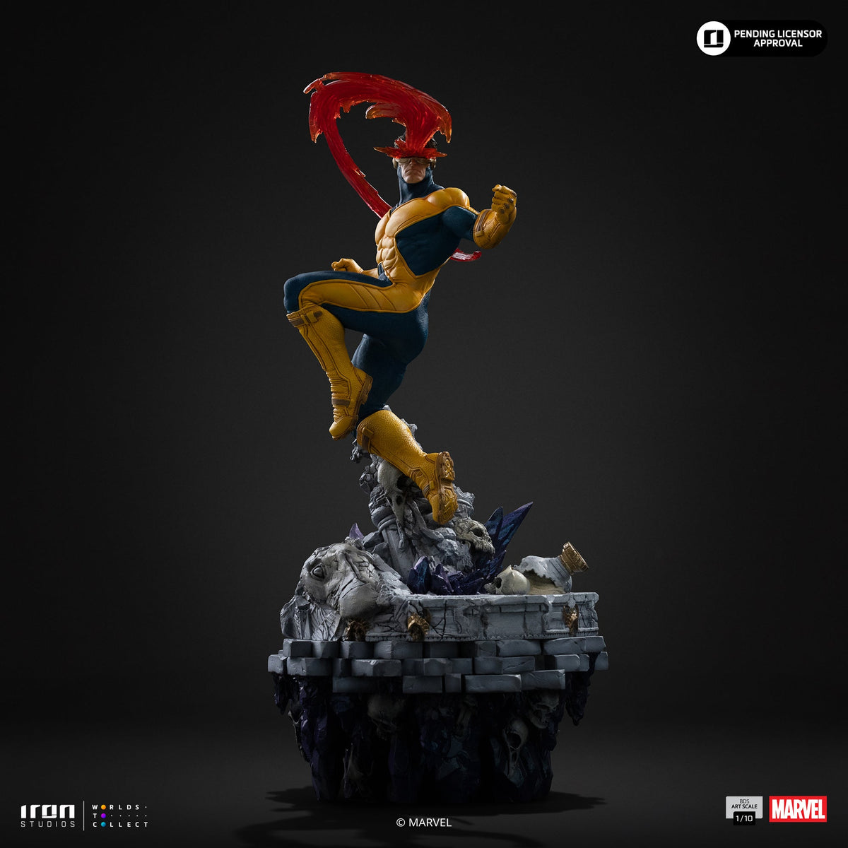 Cyclops Deluxe Infinity Gauntlet Diorama Art Scale 1/10 Display Statue - Iron Studios