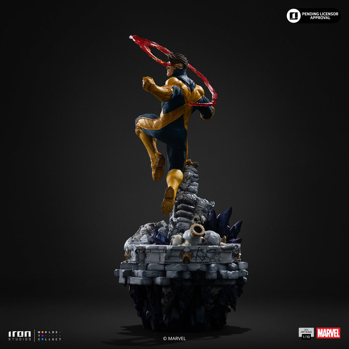 Cyclops Deluxe Infinity Gauntlet Diorama Art Scale 1/10 Display Statue - Iron Studios