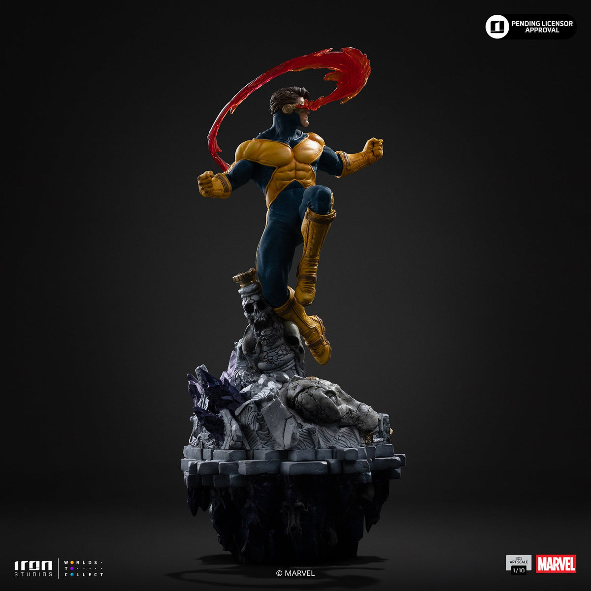 Cyclops Deluxe Infinity Gauntlet Diorama Art Scale 1/10 Display Statue - Iron Studios