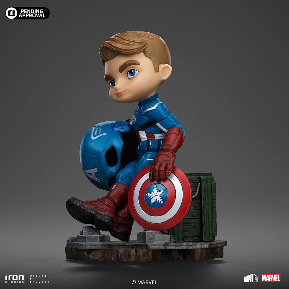 Captain America Infinity Saga MiniCo Statue - Iron Studios