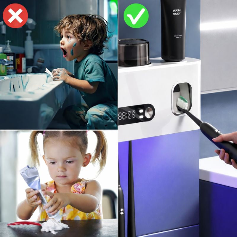 Oplaadbaar elektrisch hulpmiddel voor mondverzorging en reiniging - compact apparaat voor mondhygiëne