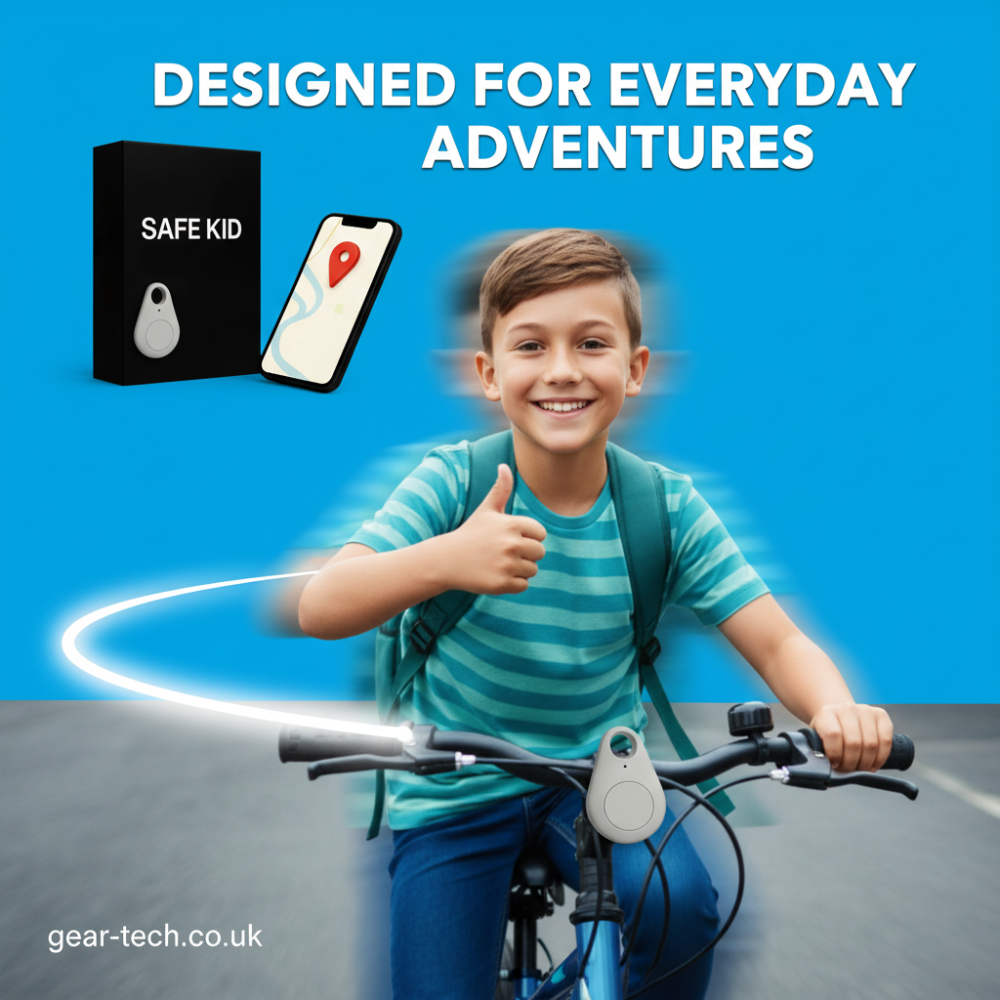 Kids GPS Location Tracker – Real-Time Tracking & Water-Resistant Design