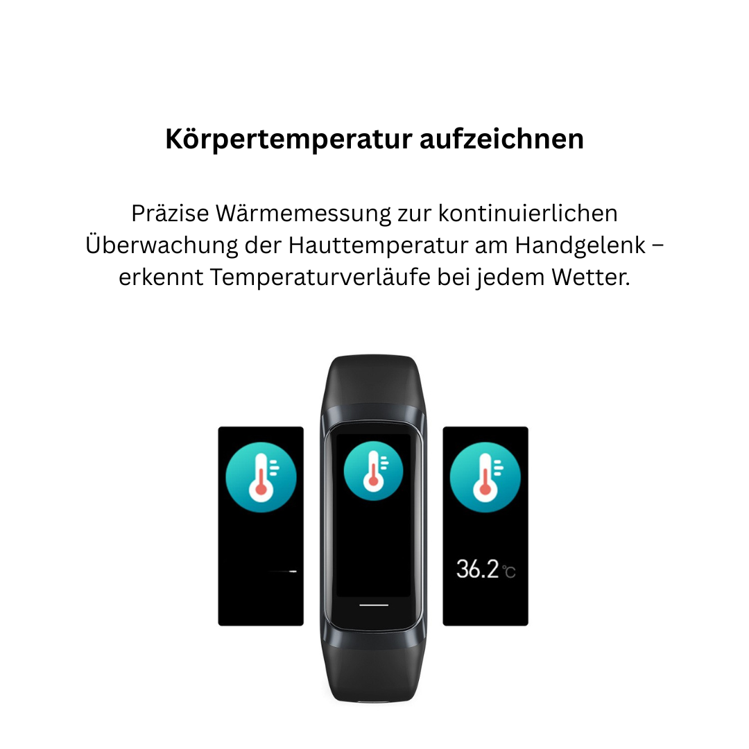 Smart Fitness Watch - Heart Rate, Sleep Tracking and 25 Sports Modes