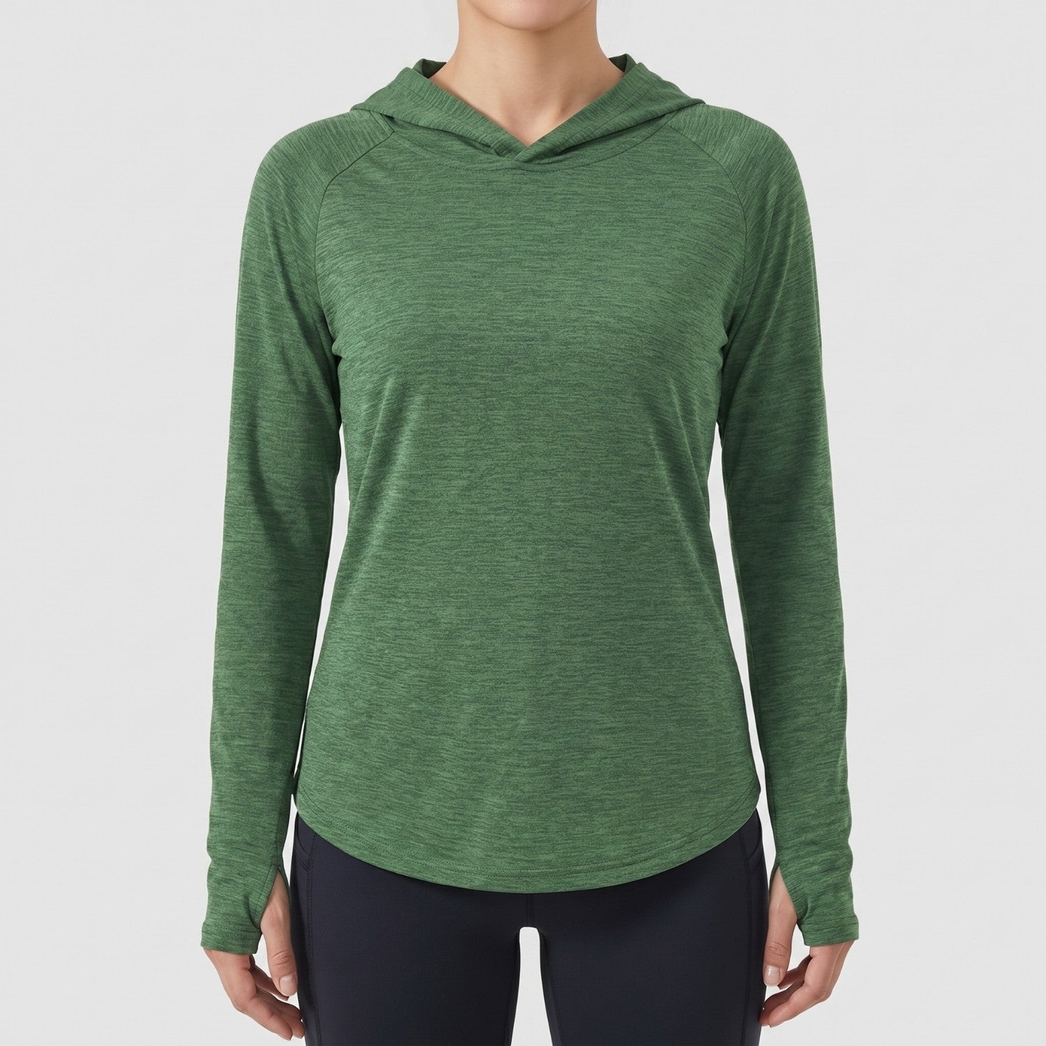 Women’s UPF 50+ Sun Hoodie – Midweight Hooded UV Protection Top