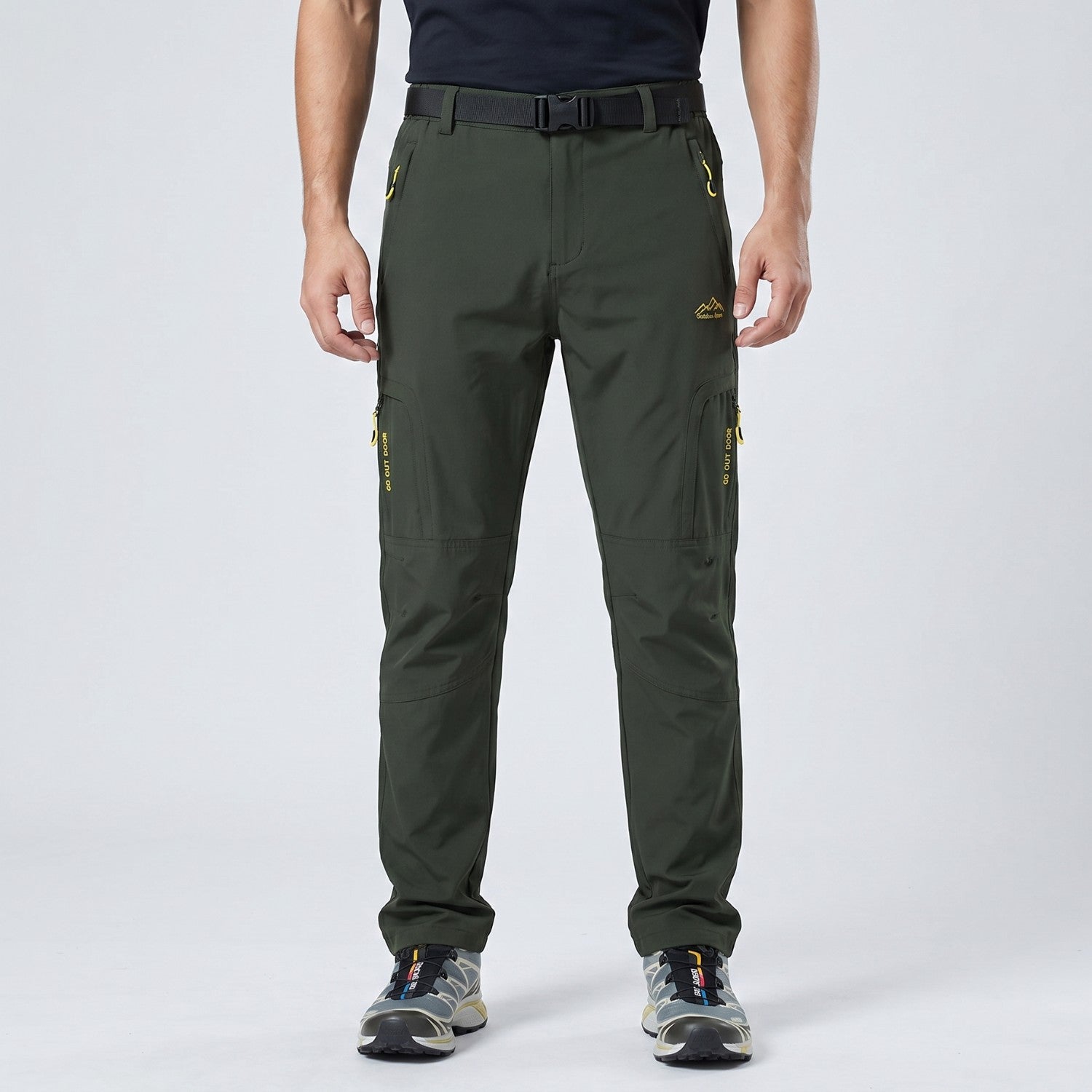 Men’s Hiking Trousers – Lightweight Quick-Dry Stretch Walking Trousers