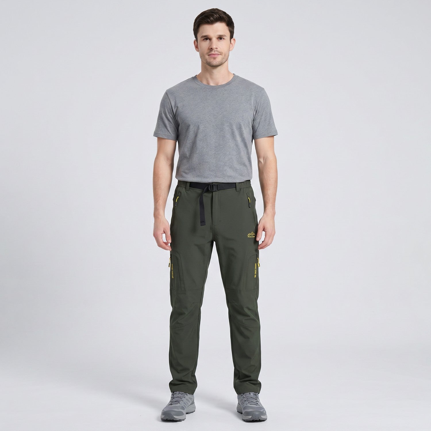 Men’s Hiking Trousers – Lightweight Quick-Dry Stretch Walking Trousers