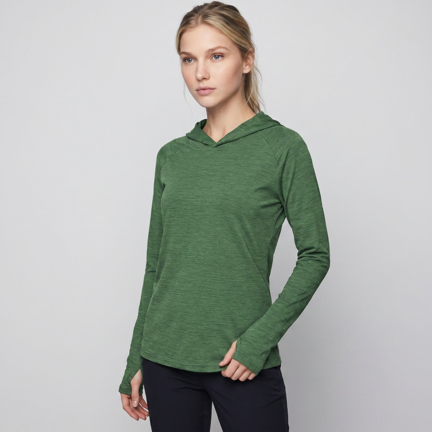 Women’s UPF 50+ Sun Hoodie – Midweight Hooded UV Protection Top