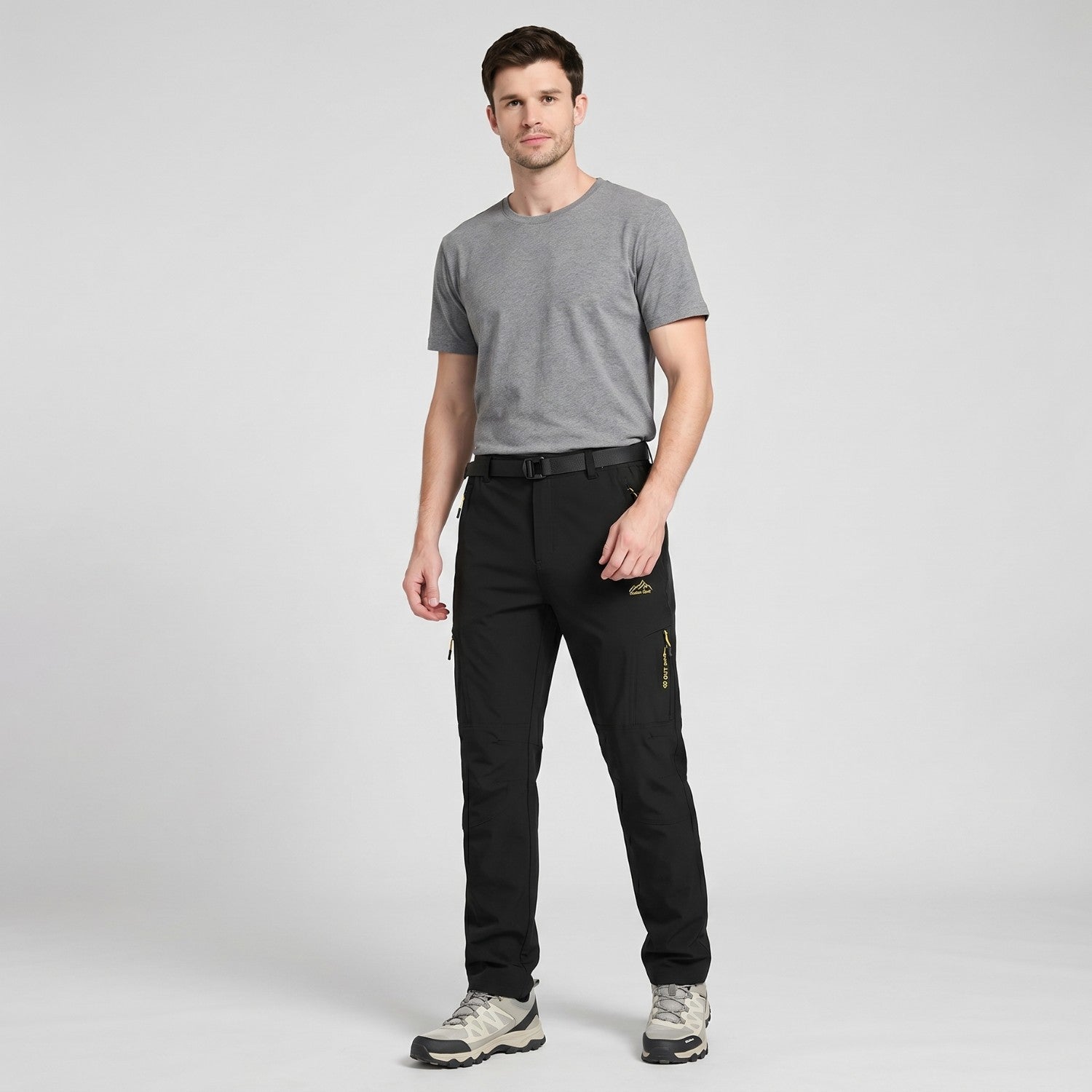 Men’s Hiking Trousers – Lightweight Quick-Dry Stretch Walking Trousers