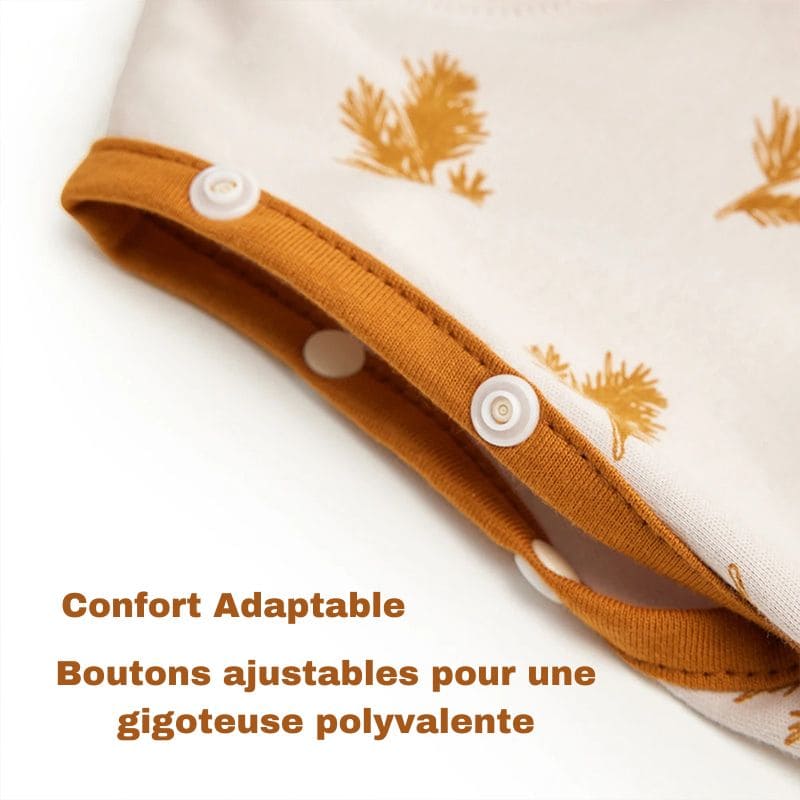 Cotton Baby Swaddle Wrap with Zip