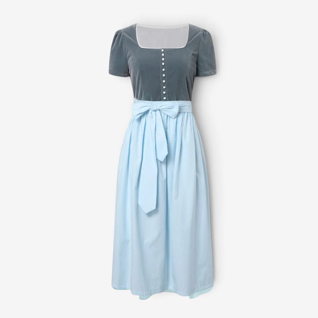 Dirndl pour femme avec jupe longueur genou