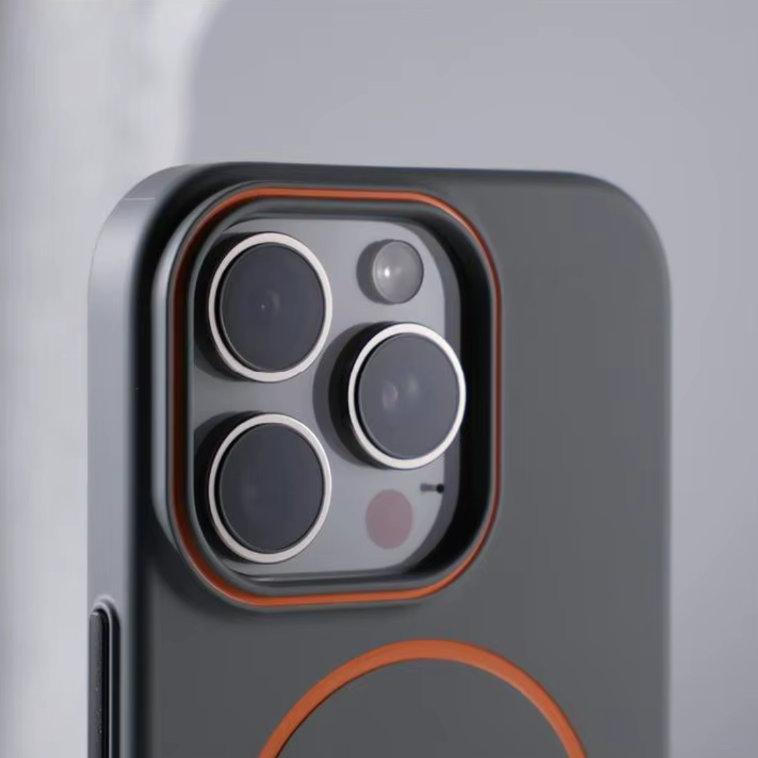 Slim Magnetic Protective Phone Case - Camera Guard and Textured Grip