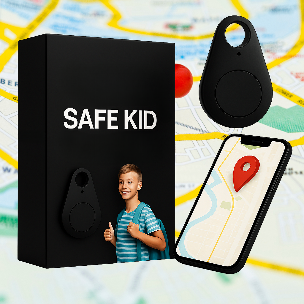 Kids GPS Location Tracker – Real-Time Tracking & Water-Resistant Design