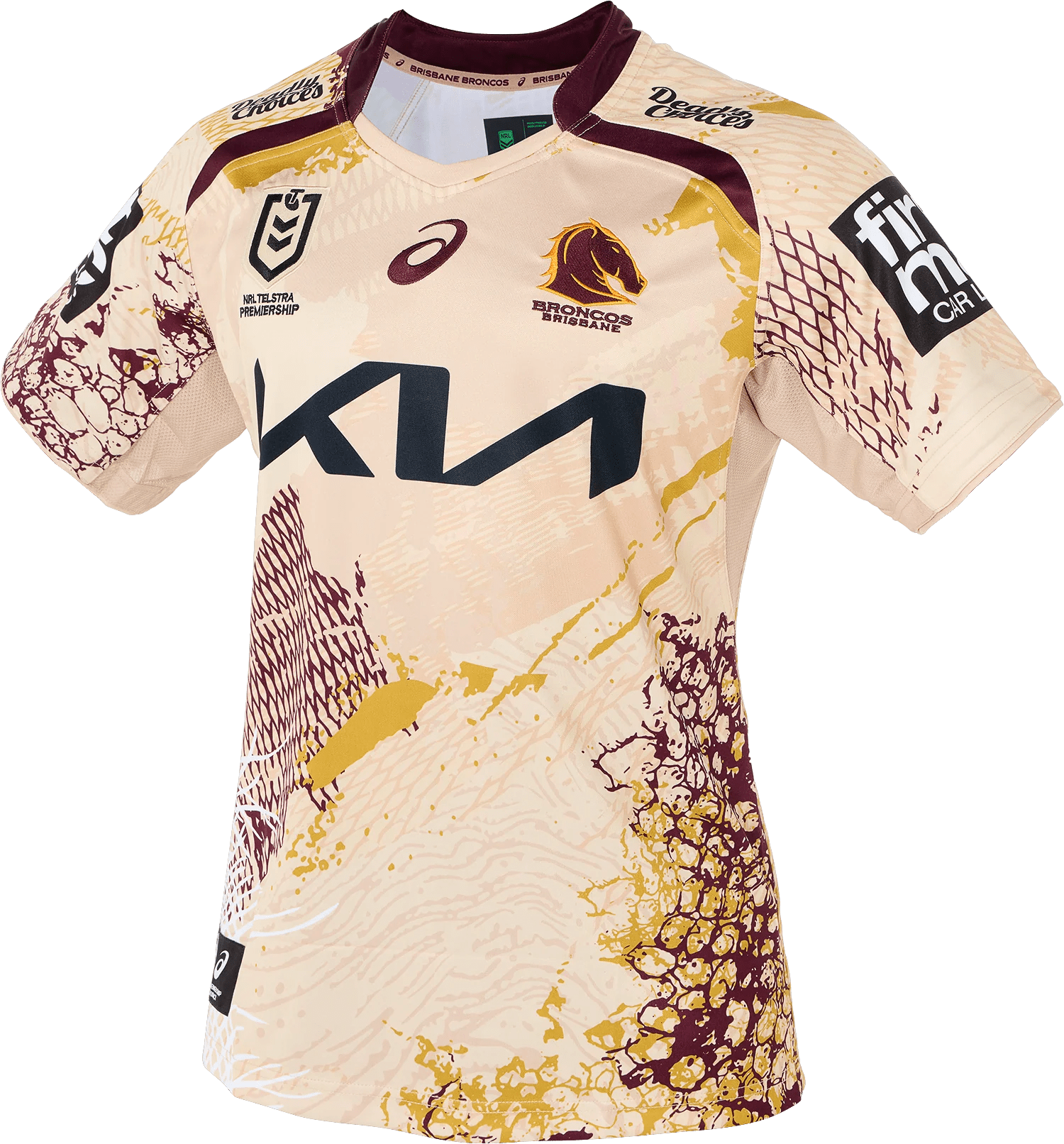 Maillot autochtone Brisbane Broncos 2025