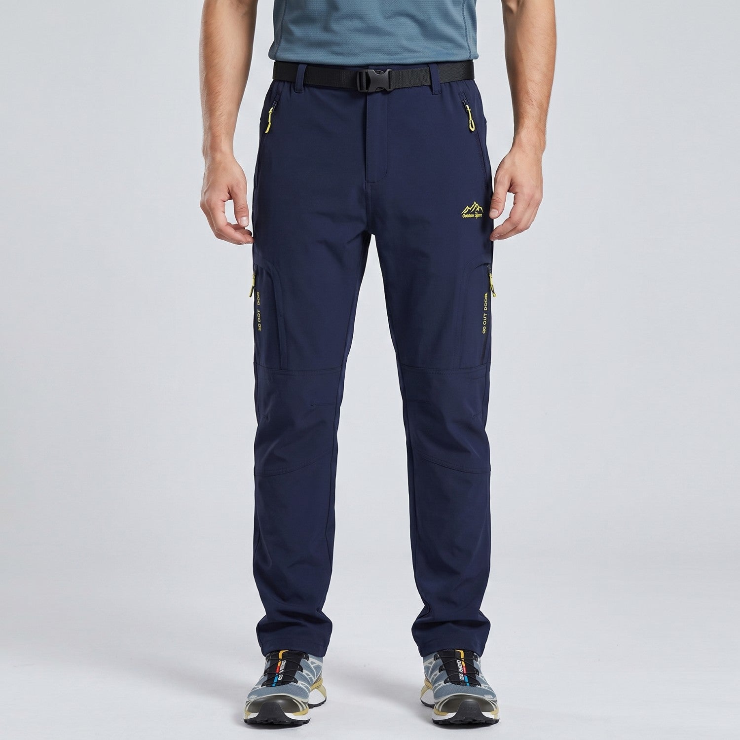 Men’s Hiking Trousers – Lightweight Quick-Dry Stretch Walking Trousers