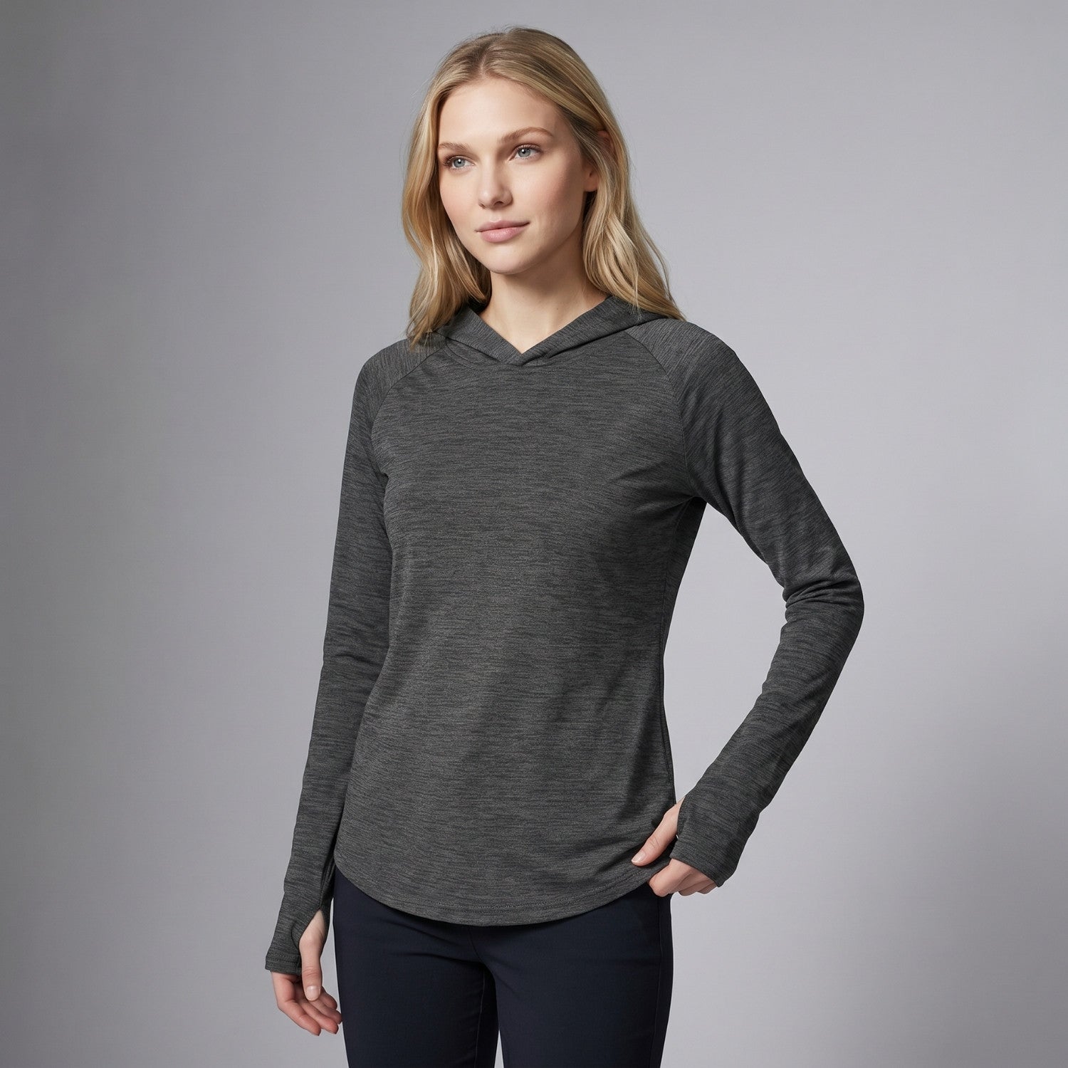 Women’s UPF 50+ Sun Hoodie – Midweight Hooded UV Protection Top