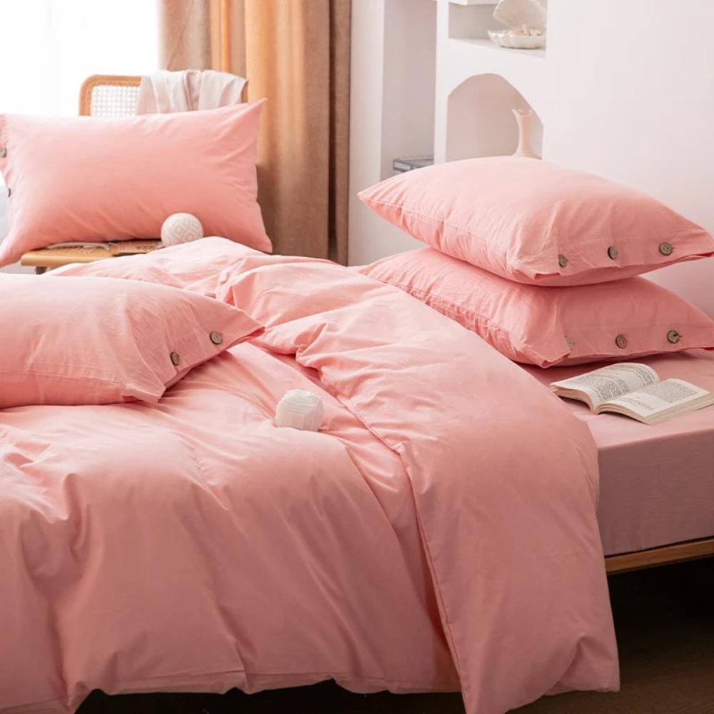 Ensemble de 2 taies d’oreiller en coton doux - Taies pour lit simple
