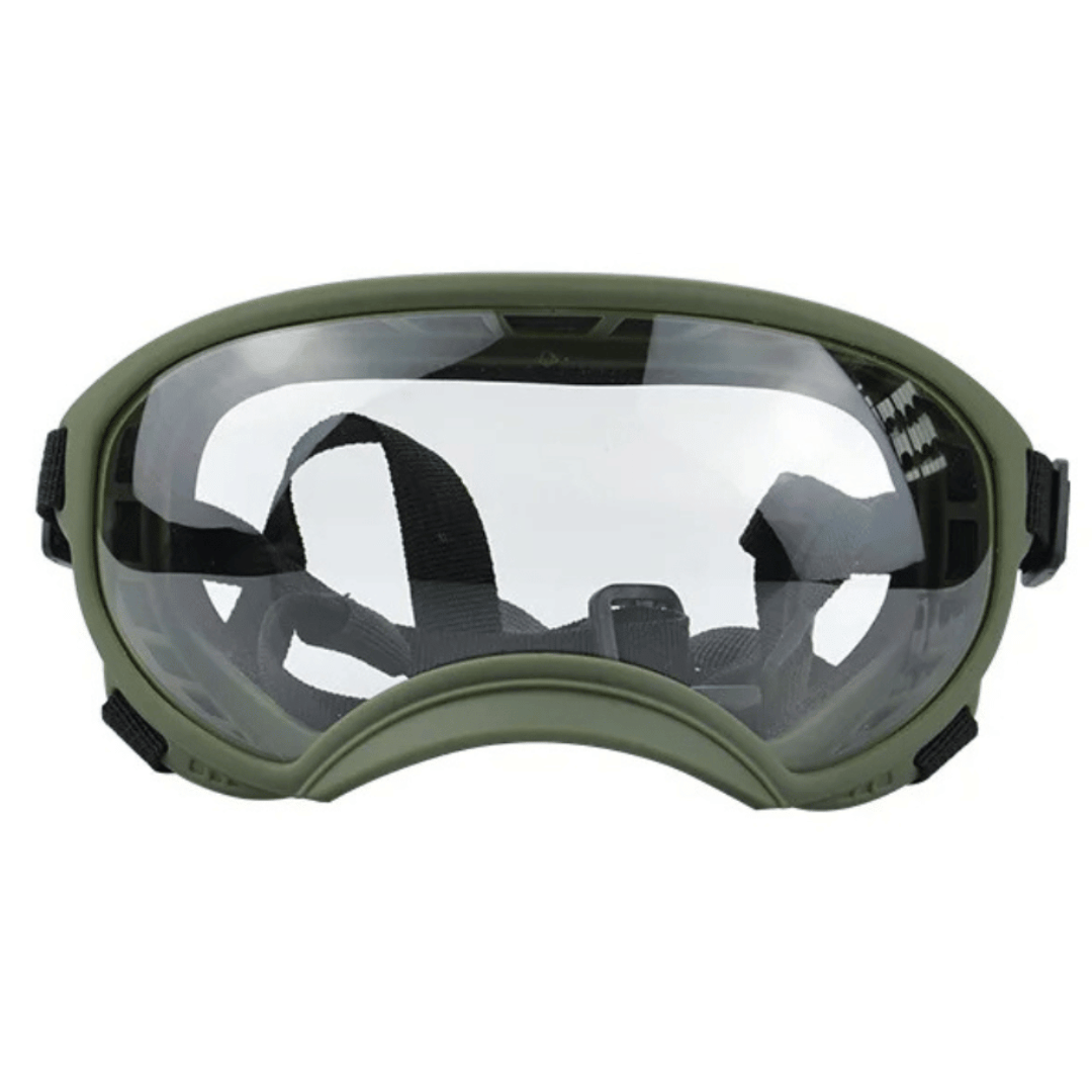 Lunettes de protection imperméables pour chien avec protection UV et sangles réglables