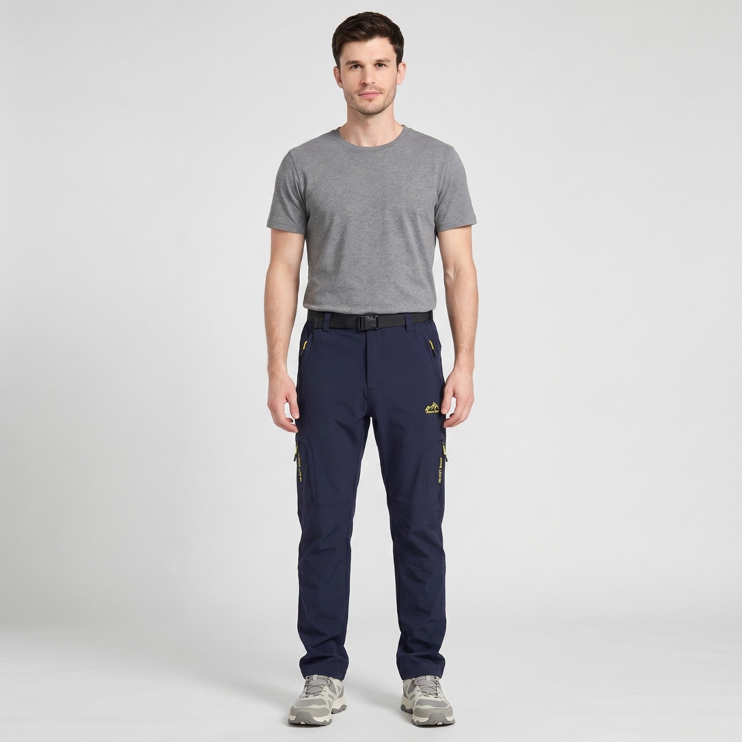 Men’s Hiking Trousers – Lightweight Quick-Dry Stretch Walking Trousers