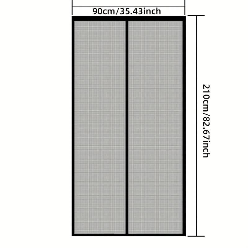 Magnetic Mesh Door Curtain – MeshShield Hands-Free Insect Screen
