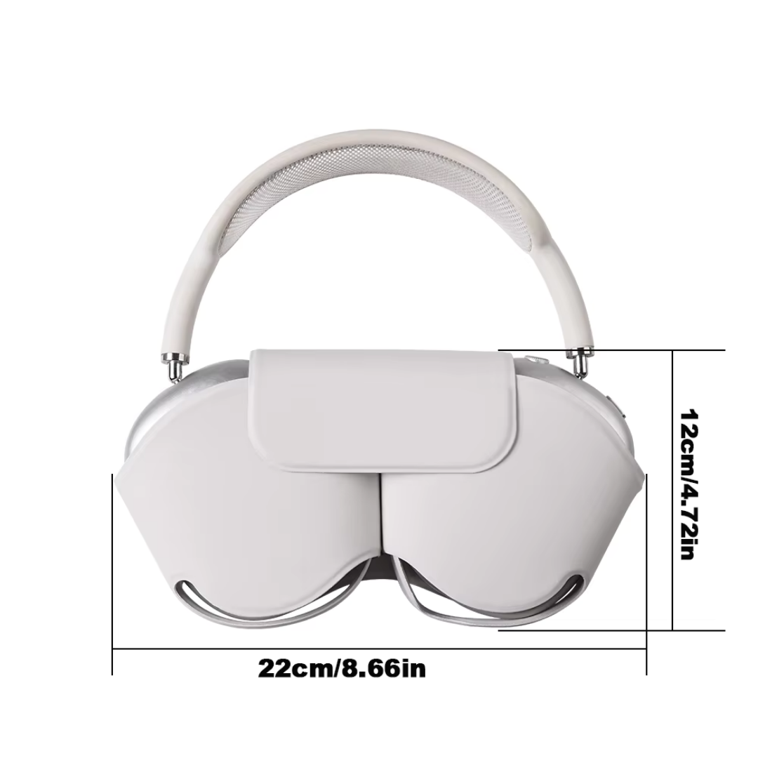Slanke beschermende reistas voor over-ear hoofdtelefoons - harde beschermhoes