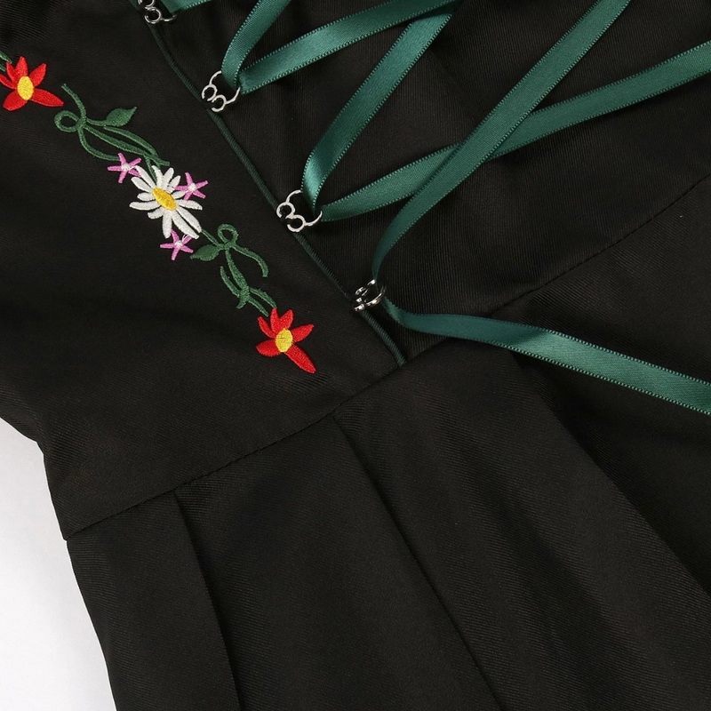 Dirndl pour femme de style traditionnel