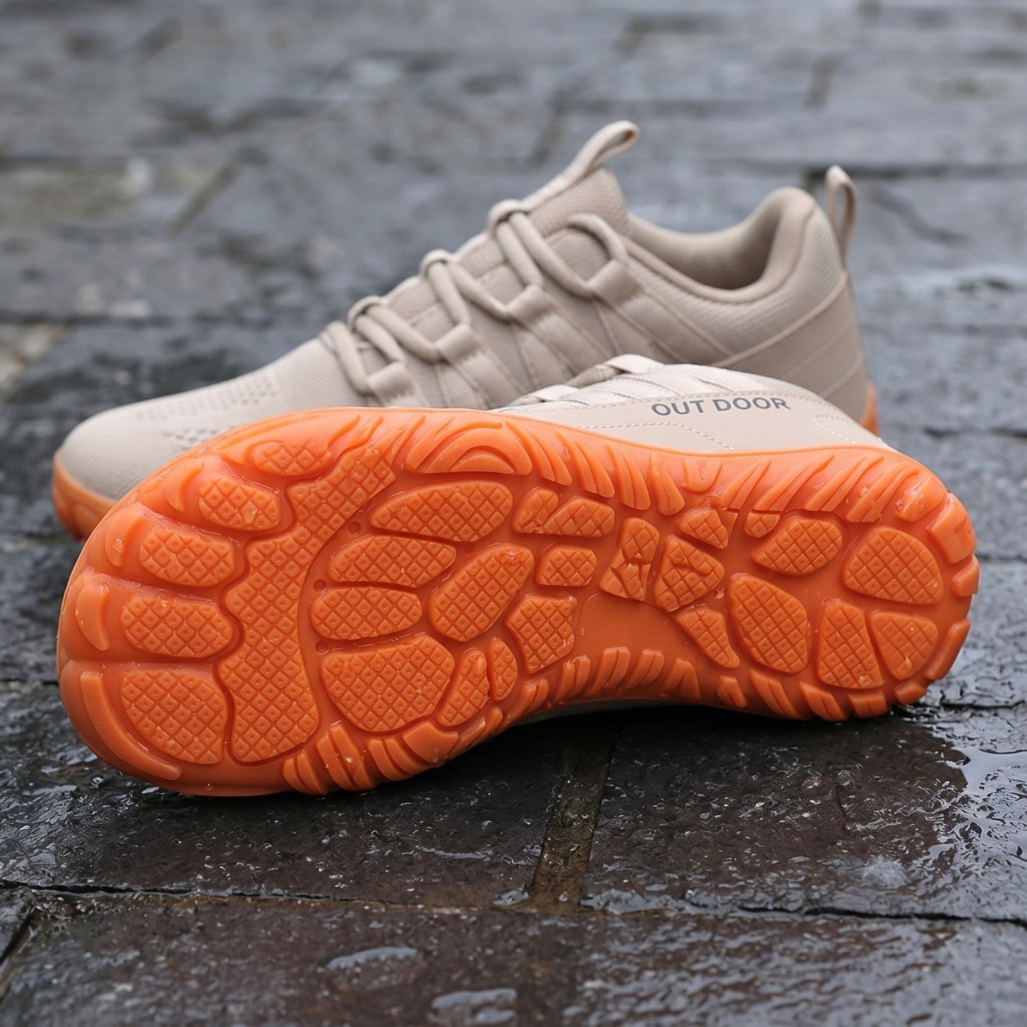 Wide-Fit Barefoot Walking Shoes – Breathable Shoes with Grippy Outsole