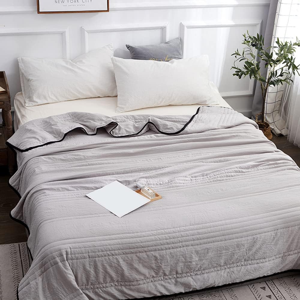 Plaid EverChill rafraîchissant pour dormeurs chauds - Tissu doux glace
