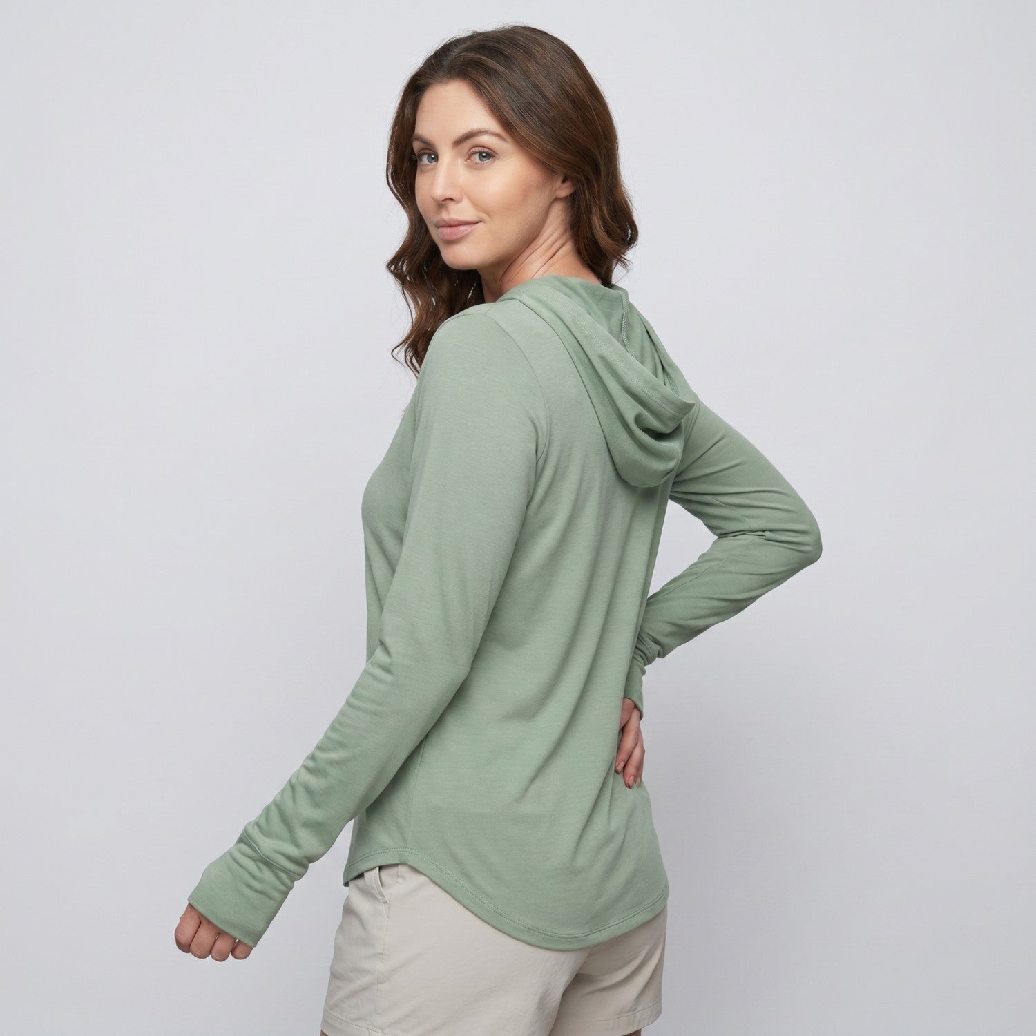 Women’s UPF 50+ Sun Hoodie – Lightweight UV Protection Outdoor Top