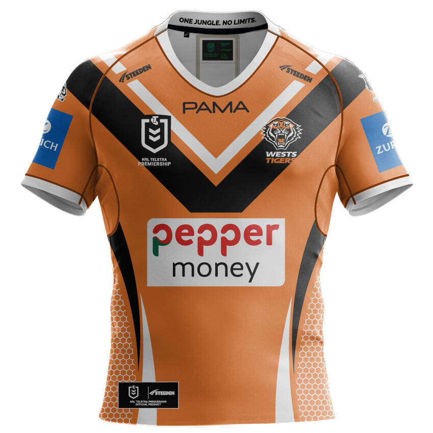 Maillot extérieur Wests Tigers 2025
