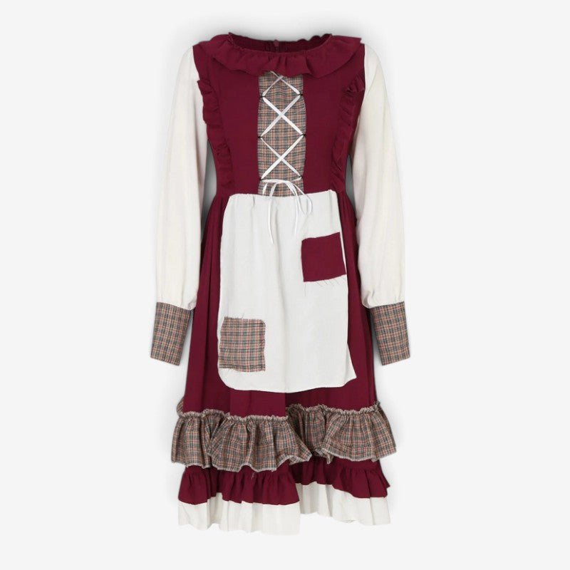 Dirndl pour femme avec broderies