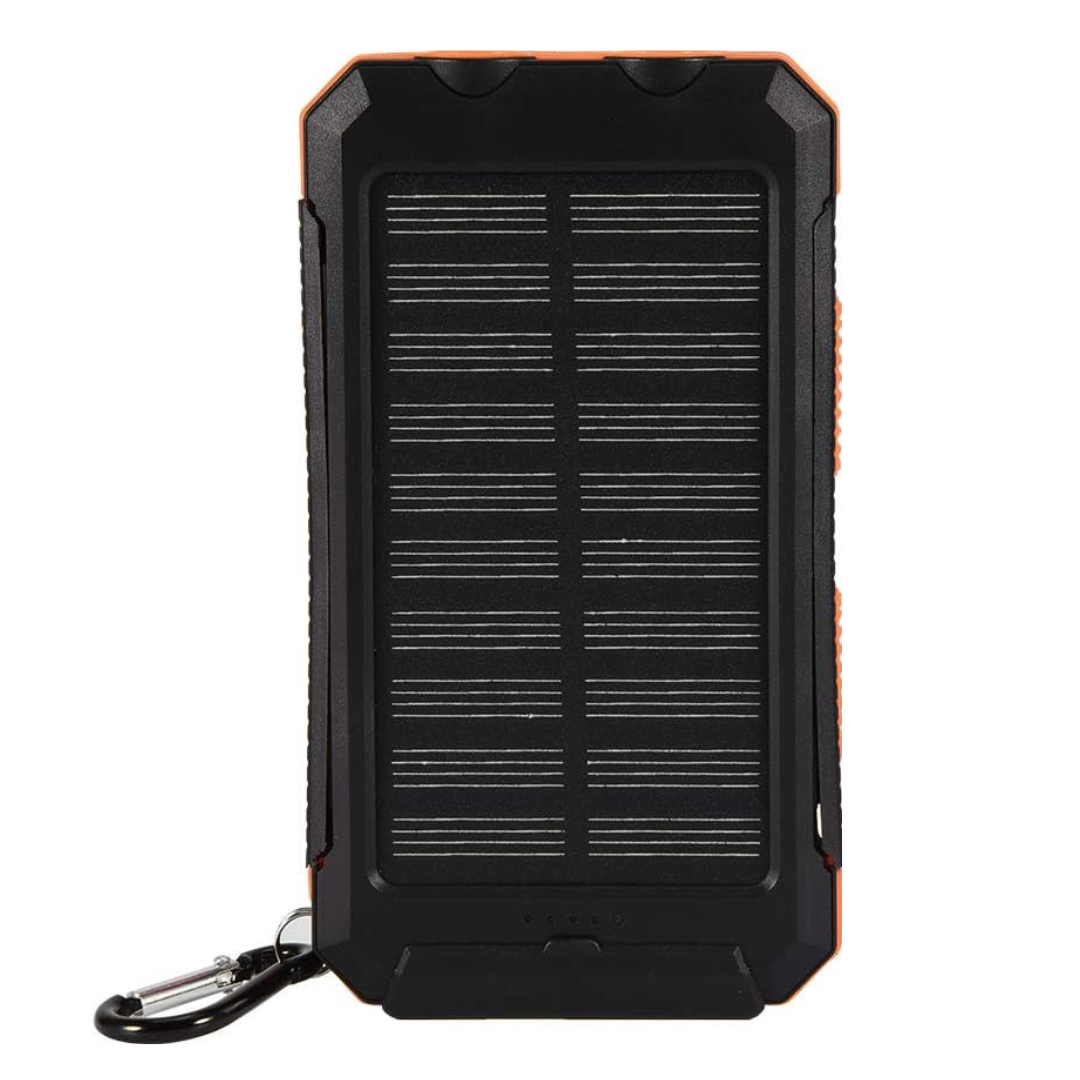 20,000mAh Solar Power Bank – Portable USB Charger for Hiking & Camping