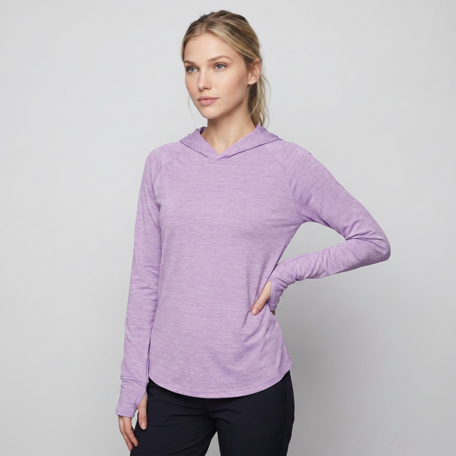 Women’s UPF 50+ Sun Hoodie – Midweight Hooded UV Protection Top