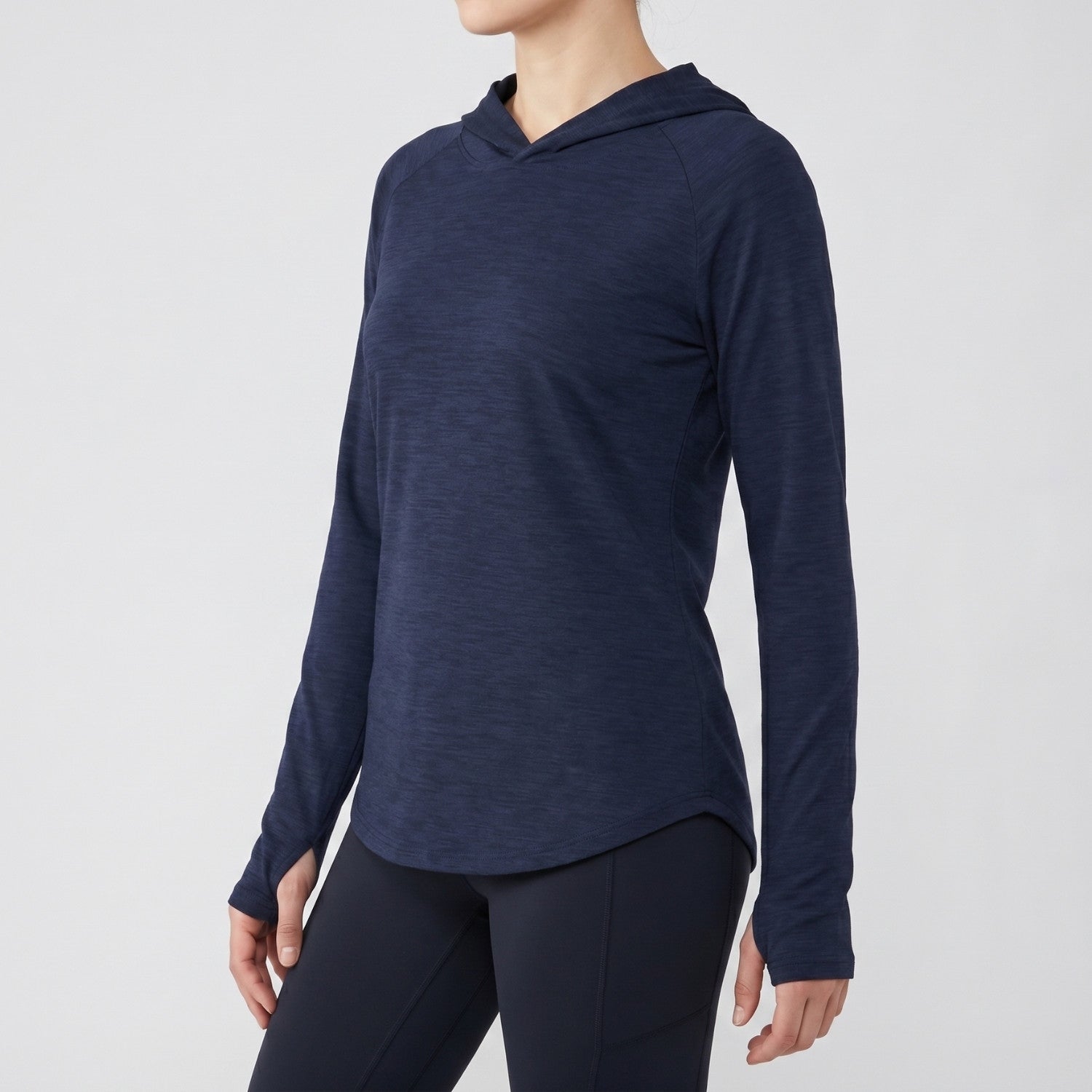 Women’s UPF 50+ Sun Hoodie – Midweight Hooded UV Protection Top