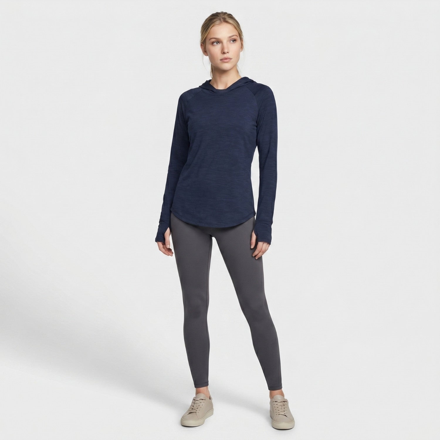Women’s UPF 50+ Sun Hoodie – Midweight Hooded UV Protection Top