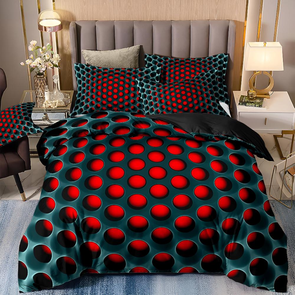 Ensemble de housse de couette Cosmic Vortex 3 pièces | Parure de lit pour décoration de chambre