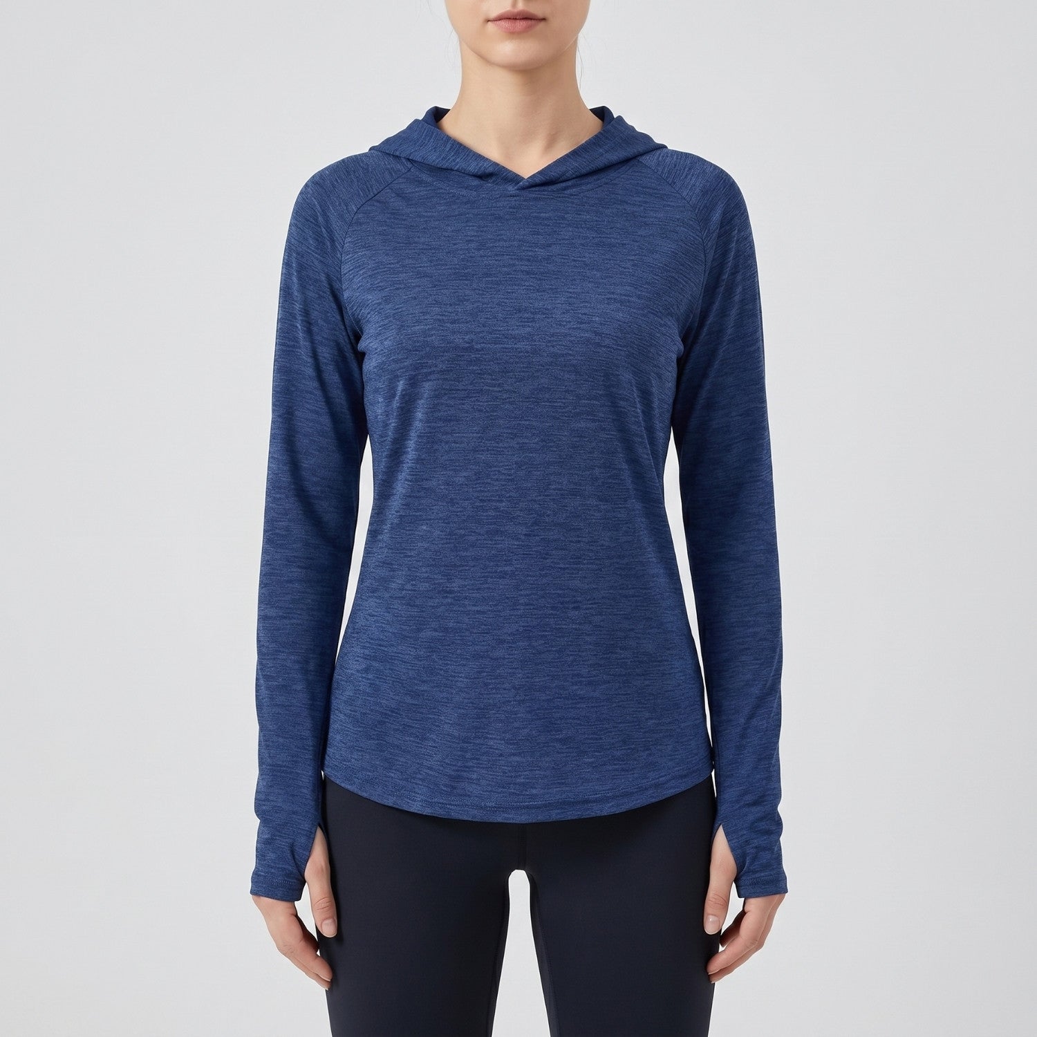 Women’s UPF 50+ Sun Hoodie – Midweight Hooded UV Protection Top