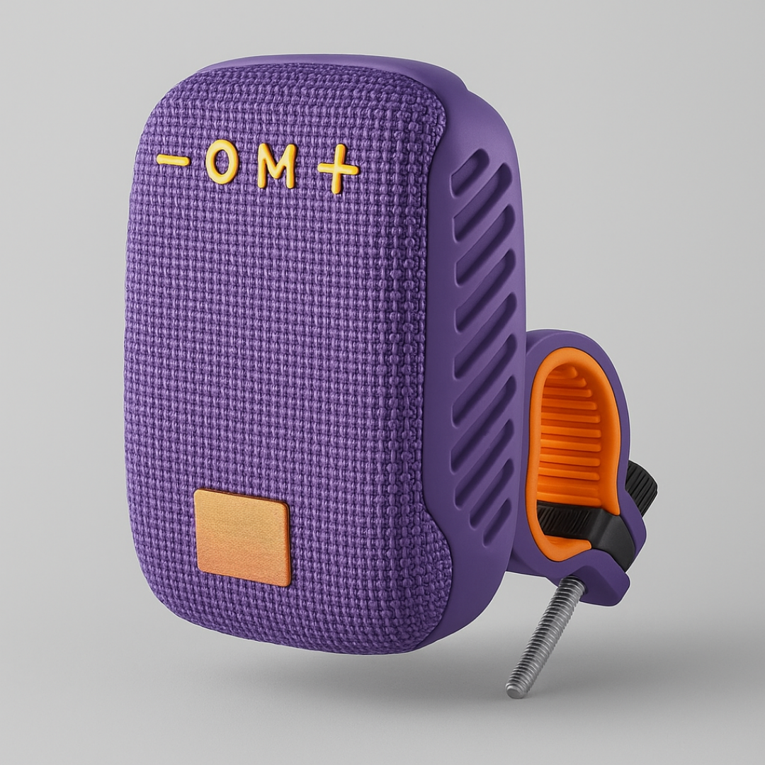 Draagbare Bluetooth-buitenspeaker met FM-radio, geheugenkaart- en AUX-weergave