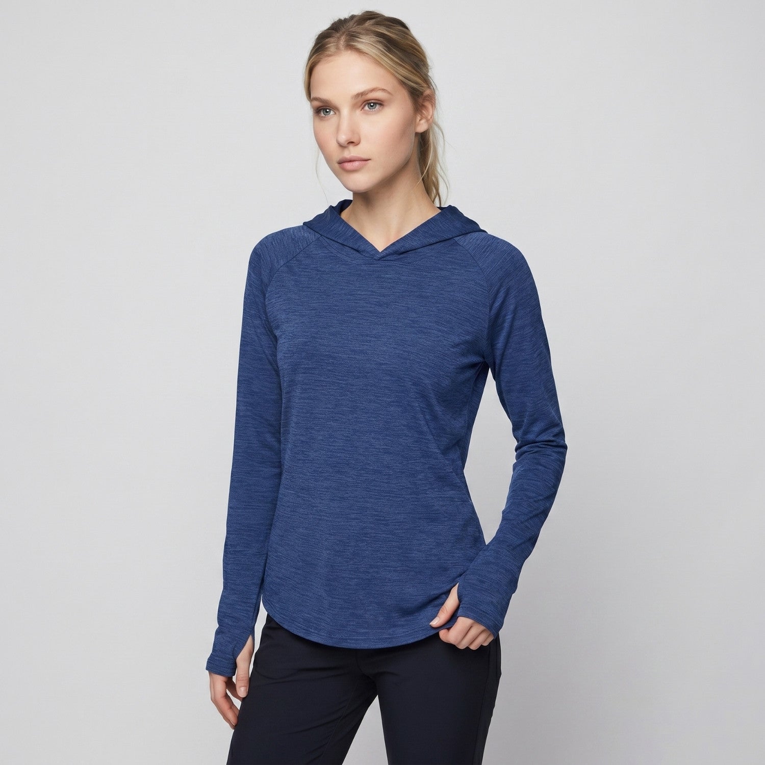 Women’s UPF 50+ Sun Hoodie – Midweight Hooded UV Protection Top