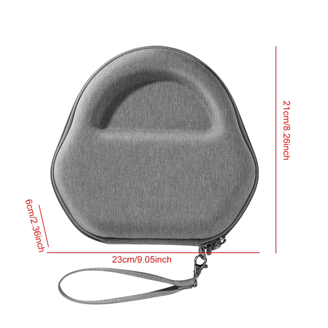 Beschermende harde reistas voor over-ear hoofdtelefoons - waterbestendige EVA-hoes