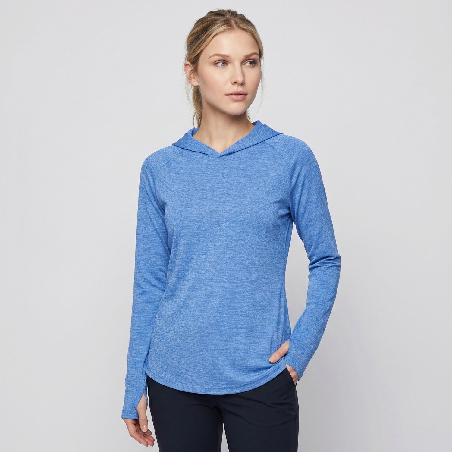 Women’s UPF 50+ Sun Hoodie – Midweight Hooded UV Protection Top