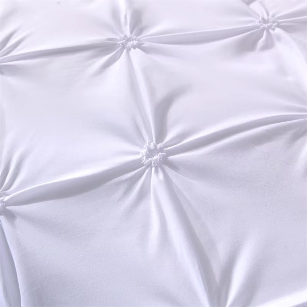 Ensemble de housse de couette Airweave Pintuck 3 pièces | Ensemble de literie doux