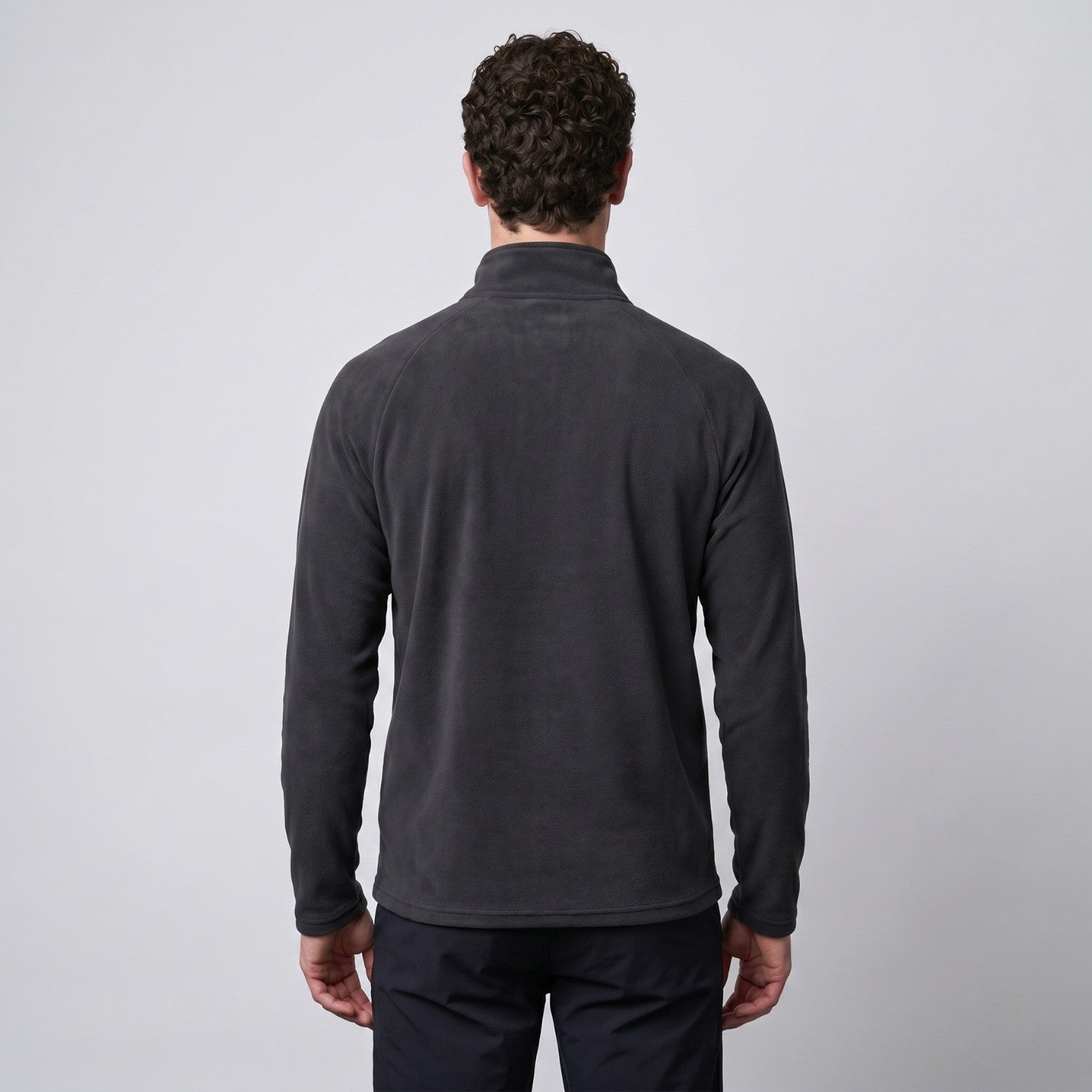 Men’s Quarter-Zip Fleece Pullover – Lightweight Hiking & Camping Mid-Layer