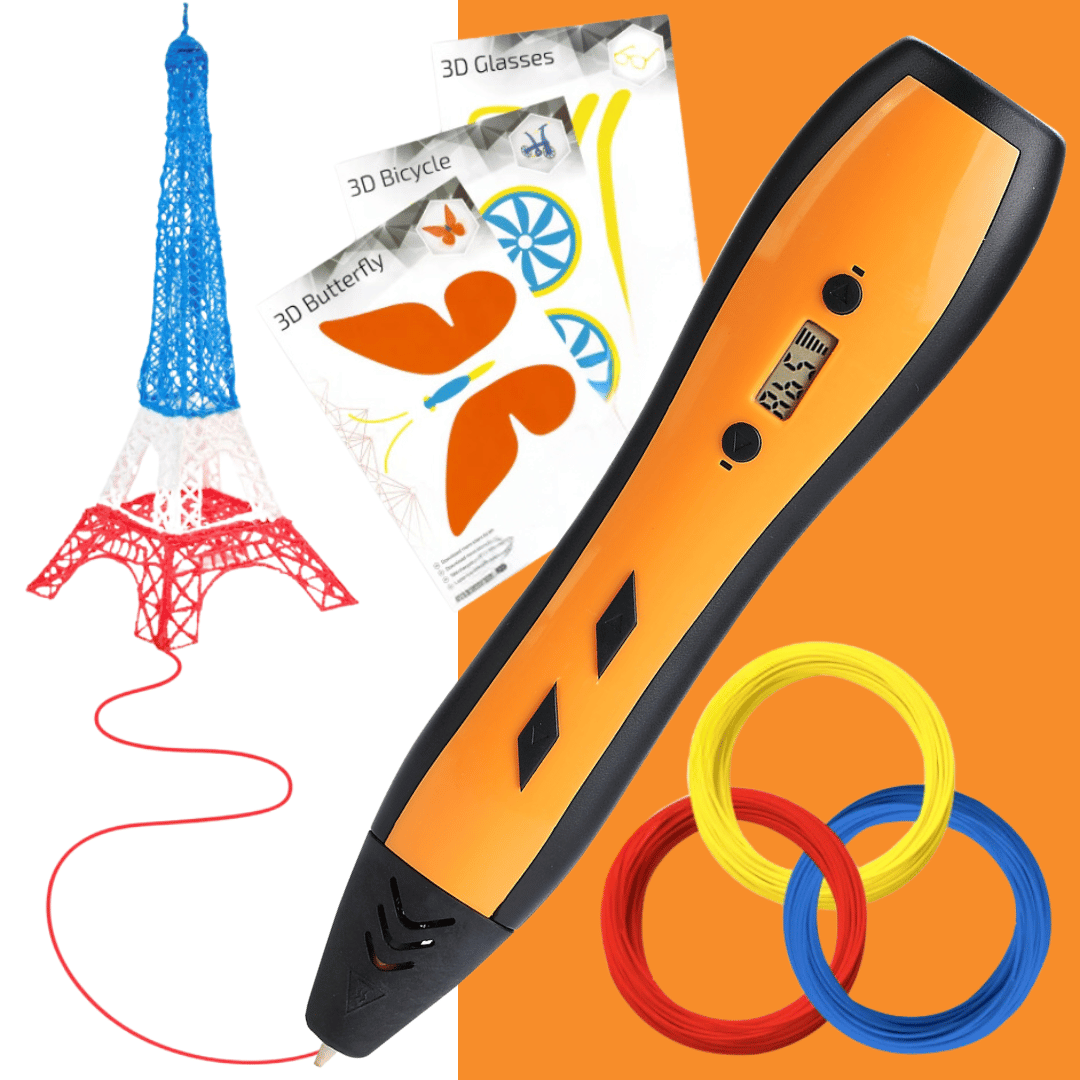 3D Printing Pen for Kids & Beginners – PLA/ABS Compatible Drawing Pen