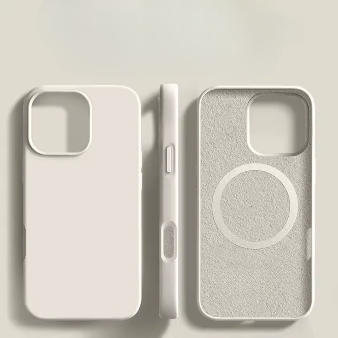 Slanke magnetische siliconen telefoonhoes - lichtgewicht antislipbeschermhoes