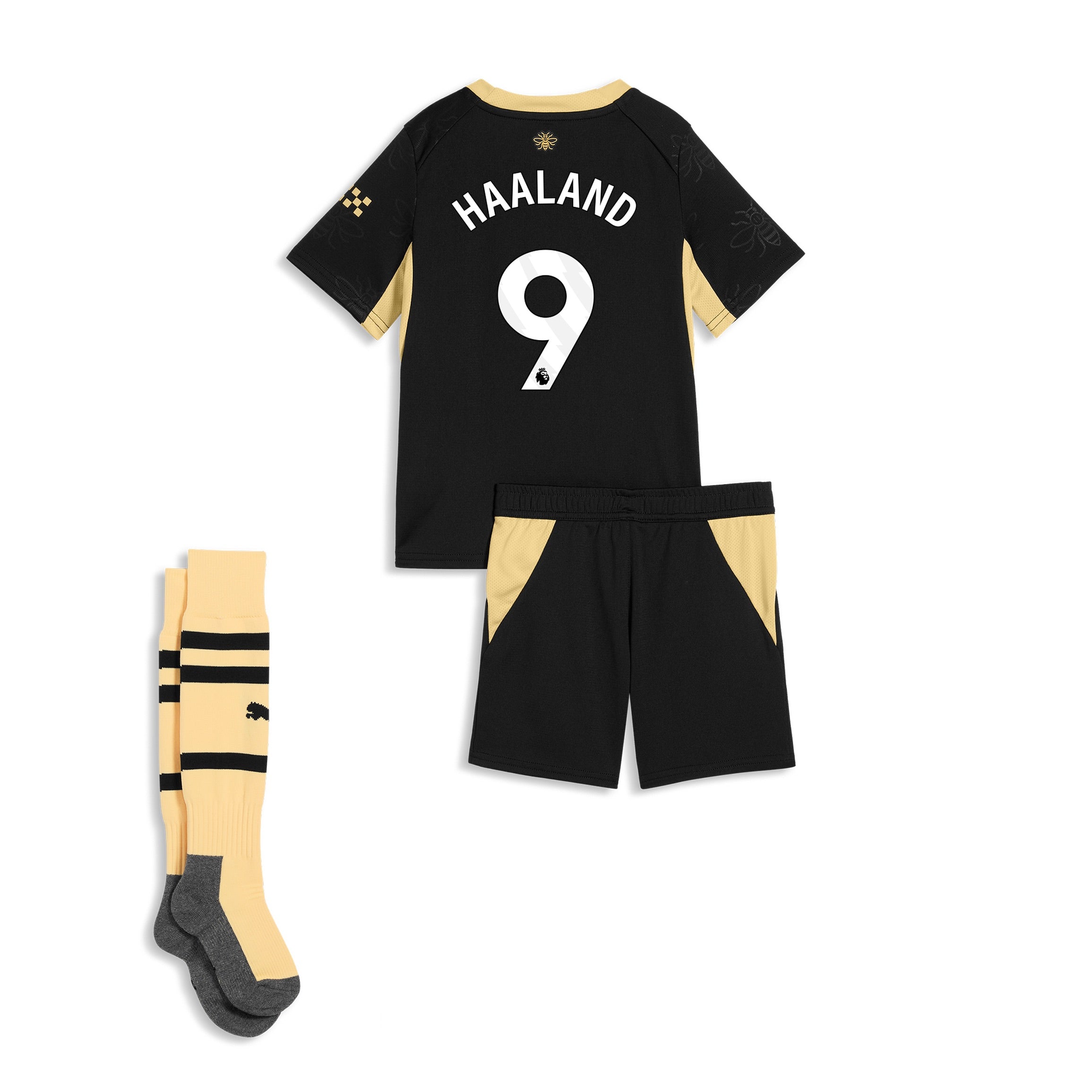 Man City 2026/27 Haaland 9 Kids Away Kit