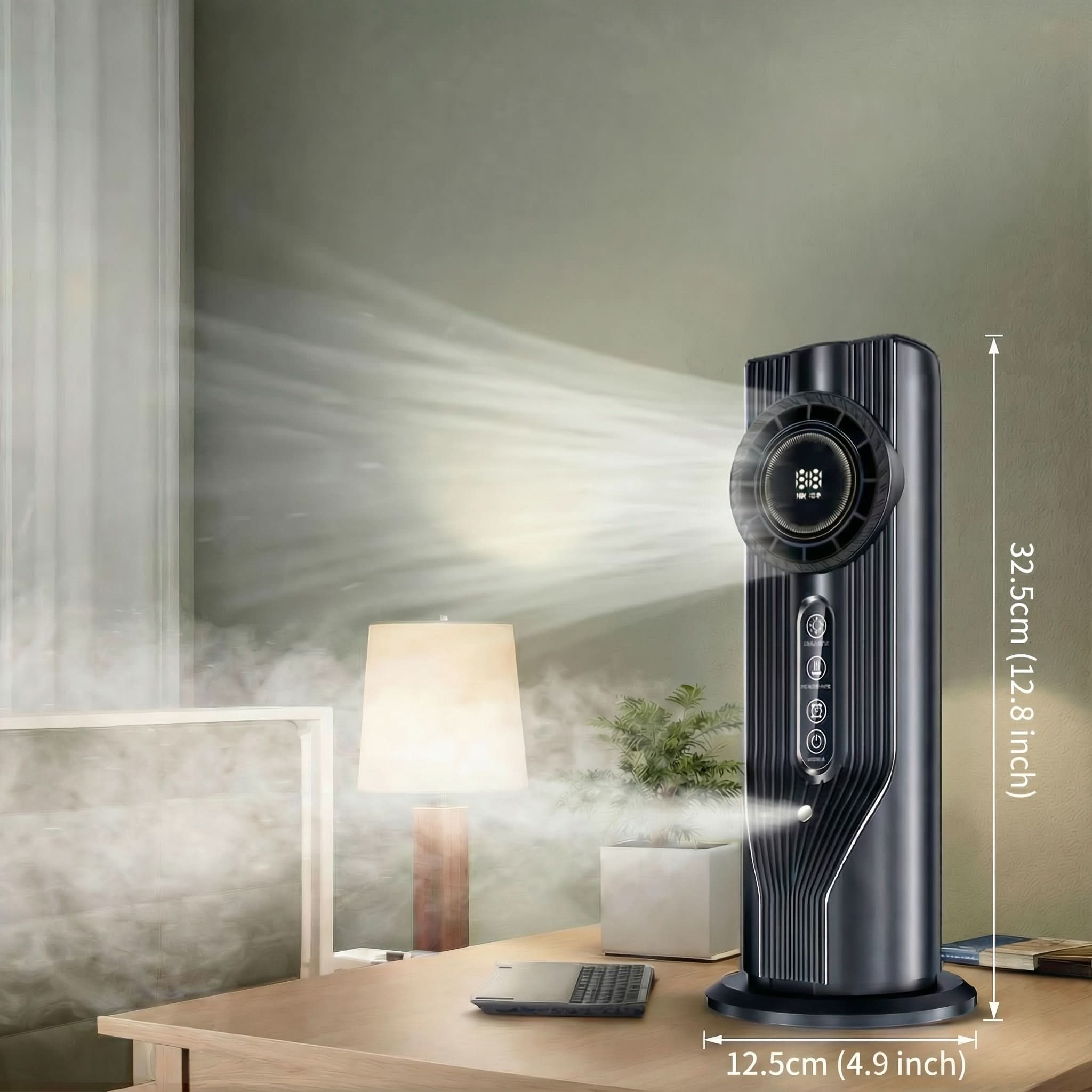 Portable Cooling Fan – CoolNest Quick-Cooling Personal Fan