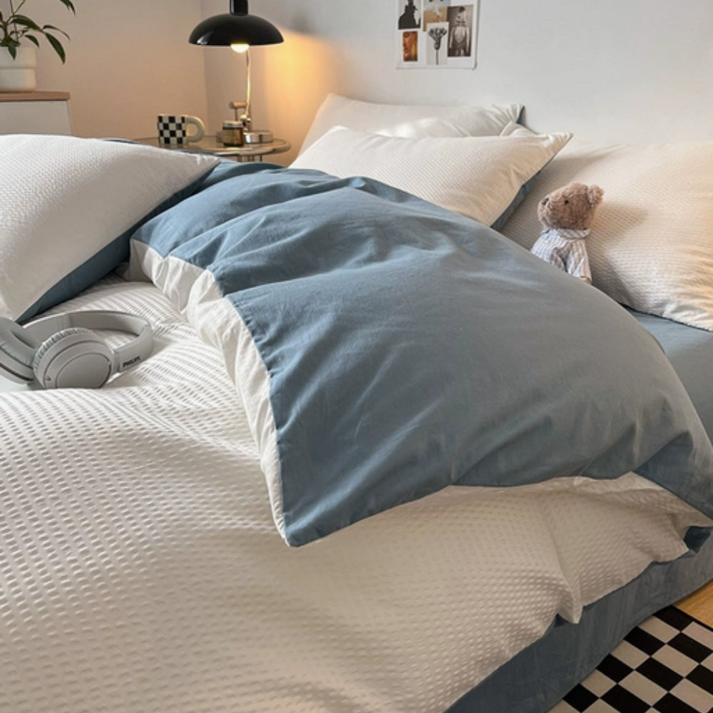 Beaumont Ultra-Soft Waffle Quilt Set - 3 Piece Bedding Set for Cozy Comfort