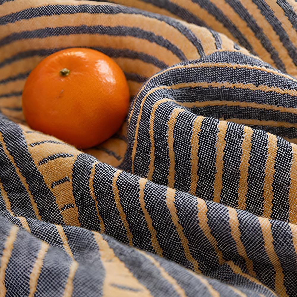 Plaid bébé réversible en mousseline de coton doux - Léger et respirant